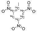 2,4,6-TRINITROTOLUENE, [RING-14C(U)] Struktur