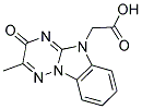 (2-METHYL-3-OXO[1,2,4]TRIAZINO[2,3-A]BENZIMIDAZOL-5(3H)-YL)ACETIC ACID Struktur