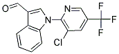 1-[3-CHLORO-5-(TRIFLUOROMETHYL)-2-PYRIDINYL]-1H-INDOLE-3-CARBALDEHYDE Struktur