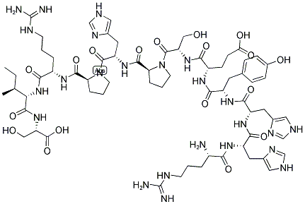 ARG-HIS-HIS-TYR-GLU-SER-PRO-HIS-PRO-ARG-ILE-SER Struktur