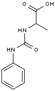 2-[(ANILINOCARBONYL)AMINO]PROPANOIC ACID Struktur