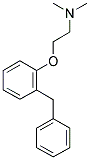 N,N-DIMETHYL-2-(A-PHENYL-O-TOLOXY)ETHYLAMINE Struktur