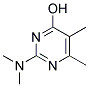 4,5-DIMETHYL-2-(N,N-DIMETHYLAMINO)-6-HYDROXYPYRIMIDINE Struktur