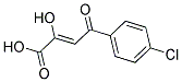 (2Z)-4-(4-CHLOROPHENYL)-2-HYDROXY-4-OXOBUT-2-ENOIC ACID Struktur