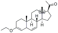 3,6-PREGNADIEN-3-OL-20-ONE 3-ETHYL ETHER Struktur