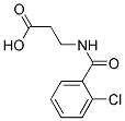 3-(2-CHLORO-BENZOYLAMINO)-PROPIONIC ACID Struktur