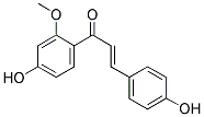 4,4'-DIHYDROXY-2'-METHOXYCHALCONE Struktur