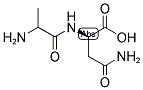 DL-ALANYL-D-ASPARAGINE Struktur