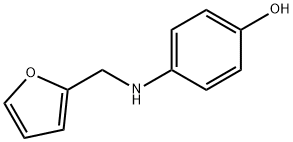 4-[(FURAN-2-YLMETHYL)-AMINO]-PHENOL Struktur