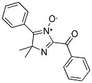 2-BENZOYL-4,4-DIMETHYL-5-PHENYL-4H-IMIDAZOLE 1-OXIDE Struktur