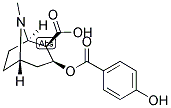 P-HYDROXYBENZOYLECGONINE Struktur