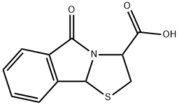 5-OXO-2,3,5,9B-TETRAHYDRO-THIAZOLO[2,3-A]ISOINDOLE-3-CARBOXYLIC ACID Struktur