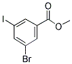 METHYL 3-BROMO-5-IODOBENZOATE Struktur