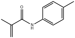 2-METHYL-N-P-TOLYL-ACRYLAMIDE Struktur