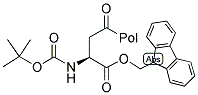 BOC-ASP(PAM-(R))-OFM Struktur