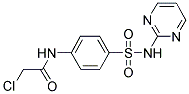 2-CHLORO-N-[4-[(PYRIMIDIN-2-YLAMINO)SULFONYL]PHENYL]ACETAMIDE Struktur