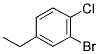 2-BROMO-1-CHLORO-4-ETHYLBENZENE Struktur