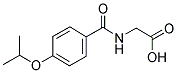 (4-ISOPROPOXY-BENZOYLAMINO)-ACETIC ACID Struktur