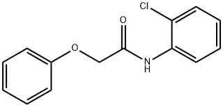 N-(2-CHLOROPHENYL)-2-PHENOXYETHANAMIDE Struktur