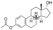 1,3,5(10)-ESTRATRIEN-3,17-ALPHA-DIOL 3-ACETATE Struktur