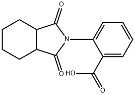 2-(1,3-DIOXO-OCTAHYDRO-ISOINDOL-2-YL)-BENZOIC ACID Struktur