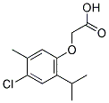 (4-CHLORO-2-ISOPROPYL-5-METHYL-PHENOXY)-ACETIC ACID Struktur