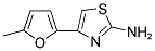 4-(5-METHYL-2-FURYL)-1,3-THIAZOL-2-AMINE Struktur