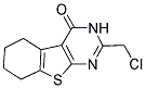 2-(CHLOROMETHYL)-5,6,7,8-TETRAHYDRO[1]BENZOTHIENO[2,3-D]PYRIMIDIN-4(3H)-ONE Struktur