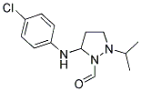 5-(4-CHLOROANILINO)-2-ISOPROPYLPYRAZOLIDINE-1-CARBALDEHYDE Struktur