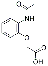 (2-ACETYLAMINO-PHENOXY)-ACETIC ACID Struktur