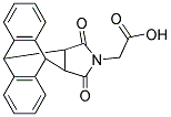 2-[16,18-DIOXO-17-AZAPENTACYCLO[6.6.5.0(2,7).0(9,14).0(15,19)]NONADECA-2(7),3,5,9(14),10,12-HEXAEN-17-YL]ACETIC ACID Struktur