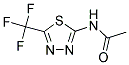 N-[5-(TRIFLUOROMETHYL)-1,3,4-THIADIAZOL-2-YL]ACETAMIDE Struktur