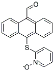 2-[(10-FORMYL-9-ANTHRYL)THIO]PYRIDINIUM-1-OLATE Struktur