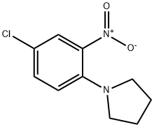 1-(4-CHLORO-2-NITROPHENYL)PYRROLIDINE Struktur