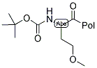 PAM BOC-L-METHIONINE (O) RESIN Struktur