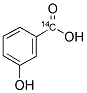 5-HYDROXYBENZOIC ACID [CARBOXYL-14C] Struktur