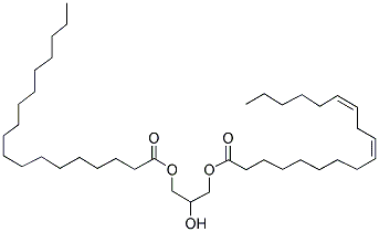 1-STEARIN-3-LINOLEIN Struktur