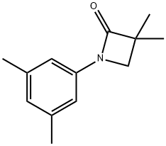 1-(3,5-DIMETHYLPHENYL)-3,3-DIMETHYL-2-AZETANONE Struktur