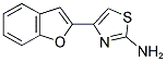 4-BENZOFURAN-2-YL-THIAZOL-2-YLAMINE Struktur