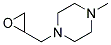 1-METHYL-4-OXIRANYLMETHYL-PIPERAZINE Struktur