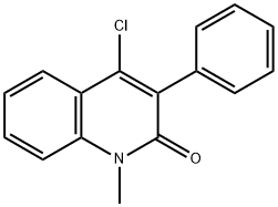 4-CHLORO-1-METHYL-3-PHENYL-1,2-DIHYDROQUINOLIN-2-ONE Struktur