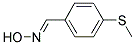 4-METHYLSULFANYL-BENZALDEHYDE OXIME Struktur