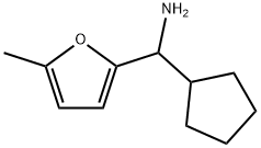 CYCLOPENTYL-(5-METHYL-FURAN-2-YLMETHYL)-AMINE Struktur