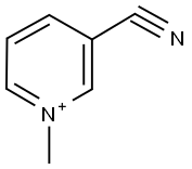 3-CYANO-1-METHYLPYRIDINIUM Struktur