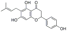 6-PRENYLNARINGENIN Struktur