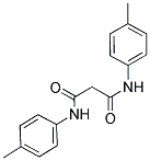 N,N'-DI-P-TOLYL-MALONAMIDE Struktur