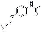 N-[4-(OXIRAN-2-YLMETHOXY)PHENYL]ACETAMIDE Struktur