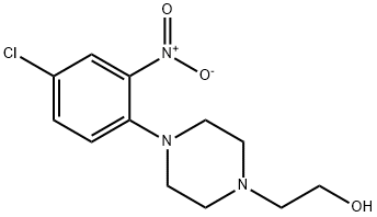 2-[4-(4-CHLORO-2-NITROPHENYL)PIPERAZIN-1-YL]ETHANOL Struktur