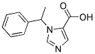 3-(1-PHENYL-ETHYL)-3H-IMIDAZOLE-4-CARBOXYLIC ACID Struktur