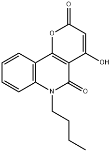 6-BUTYL-4-HYDROXY-2H-PYRANO[3,2-C]QUINOLINE-2,5(6H)-DIONE